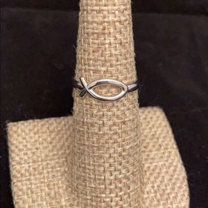 Sterling Silver Fish Ring